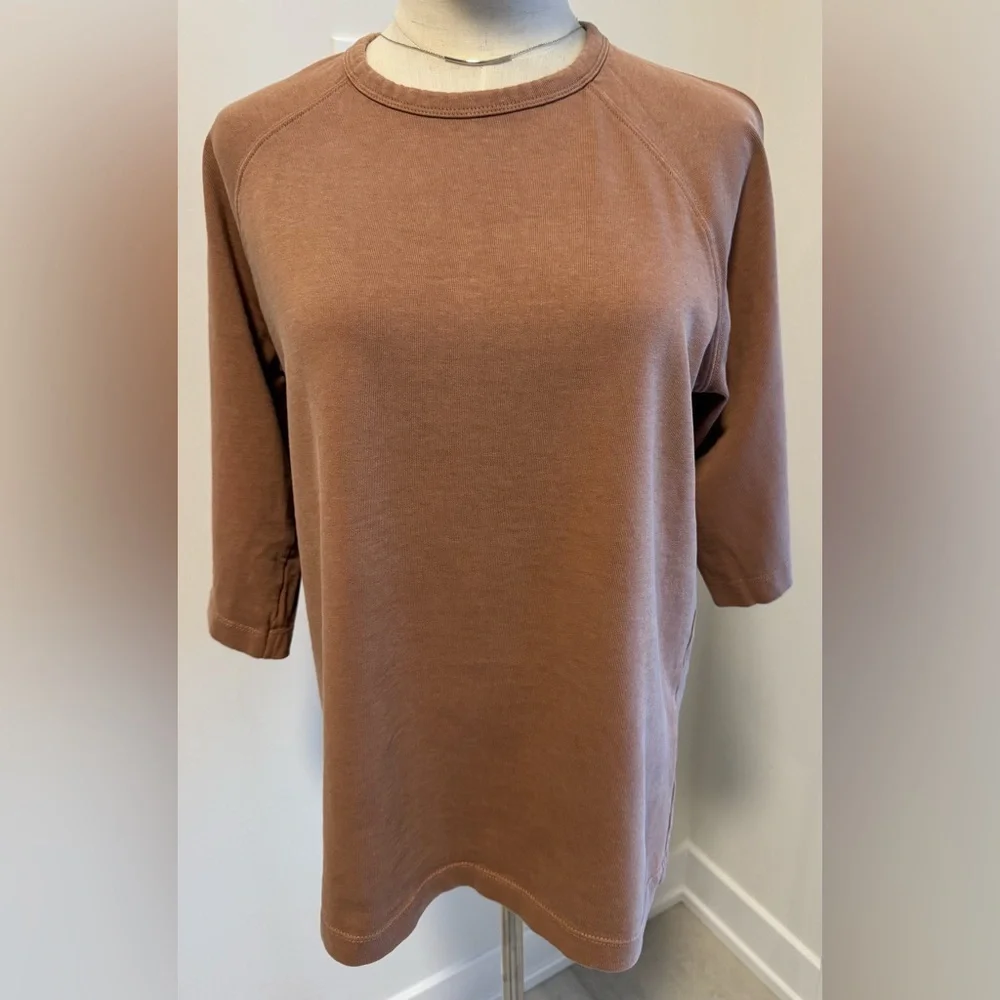 Zara Women's Tan Long Sleeve Top - Picture 2 of 8
